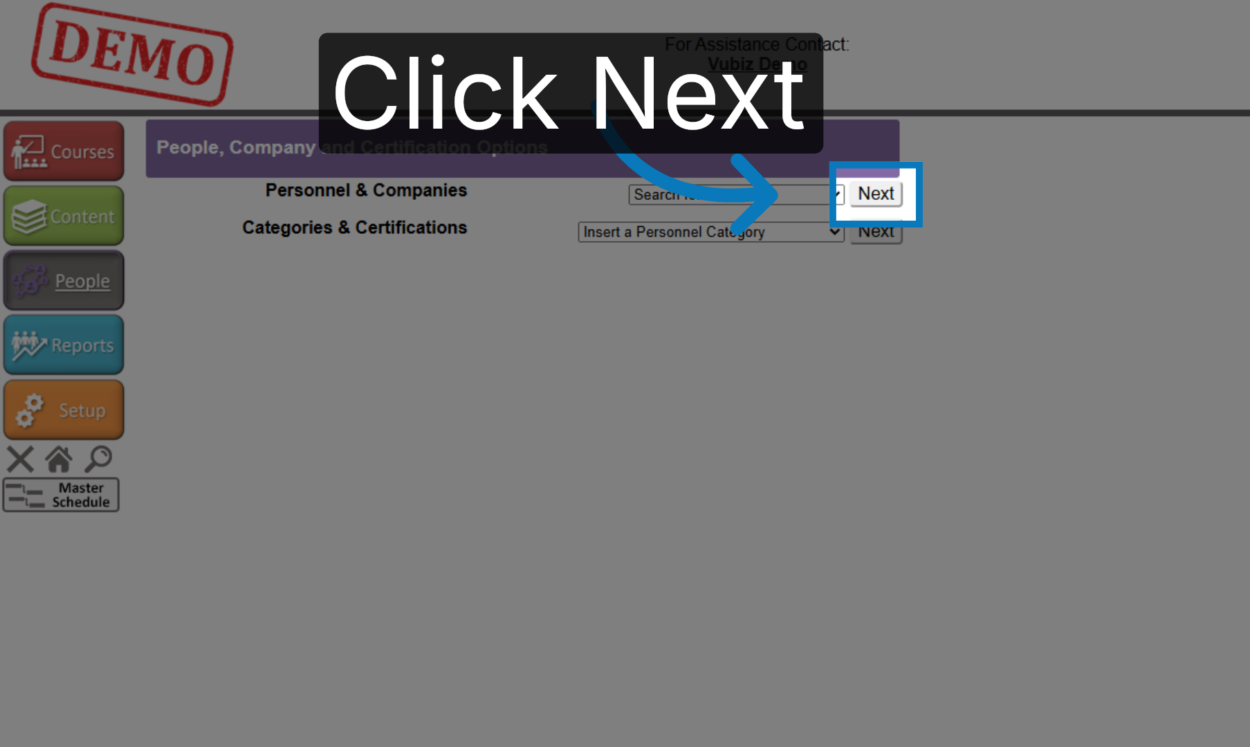 Proceed to Next Step