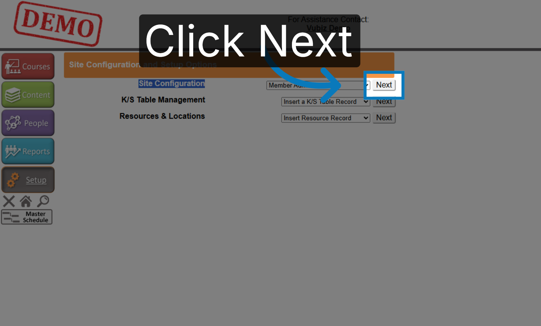 Proceed to Next Step
