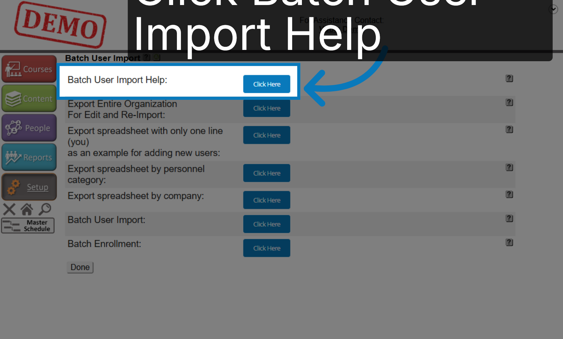 Open Batch User Import Help
