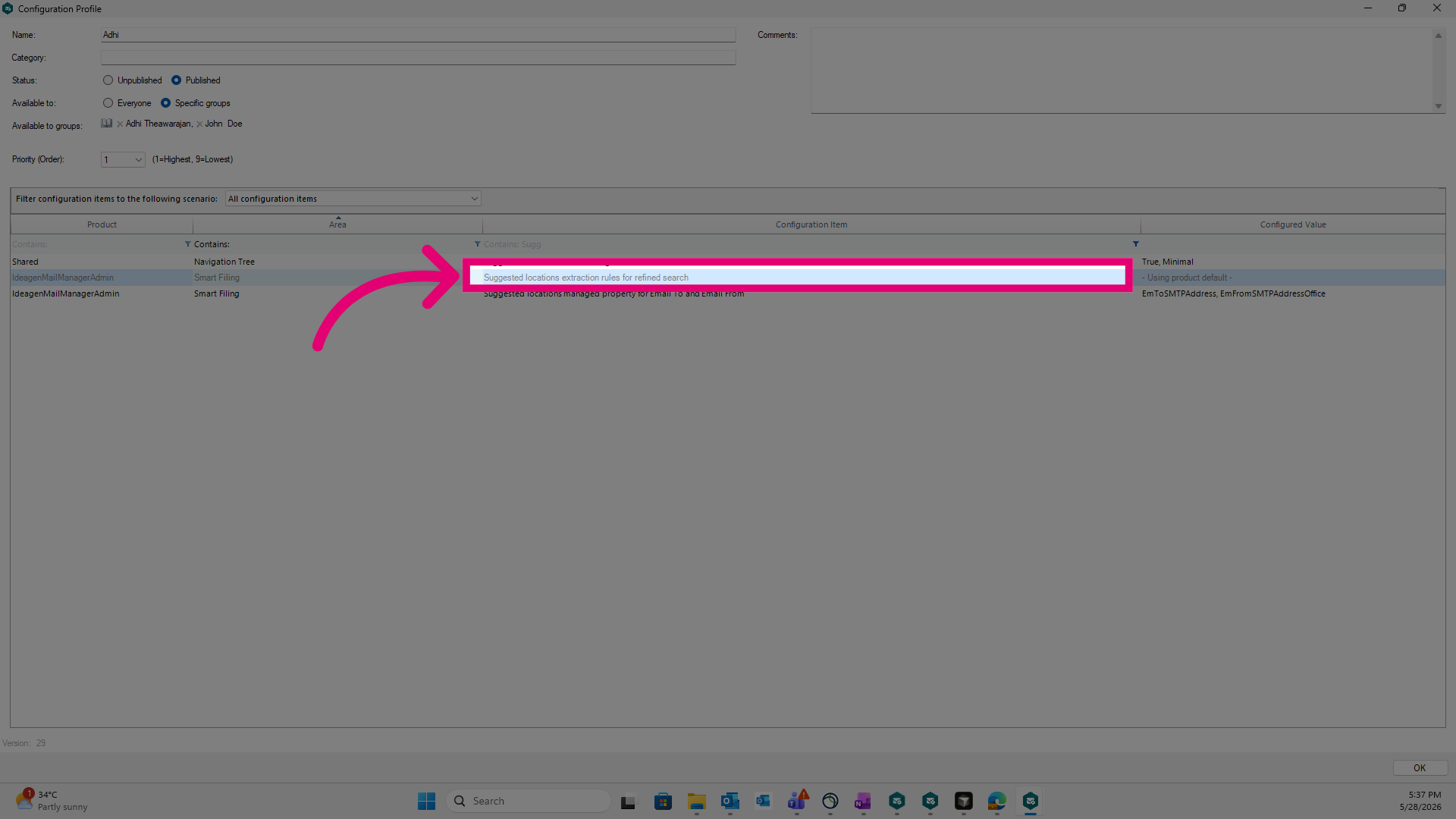 Configuring Regex Rules