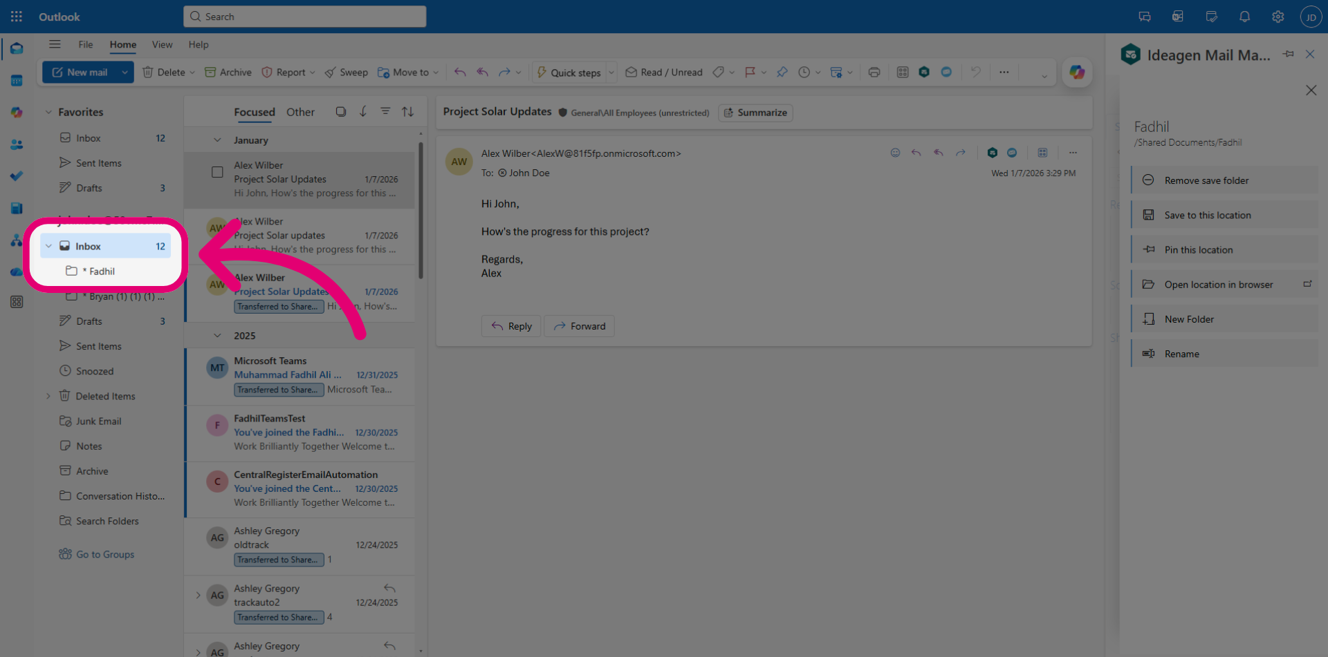 View added save folder