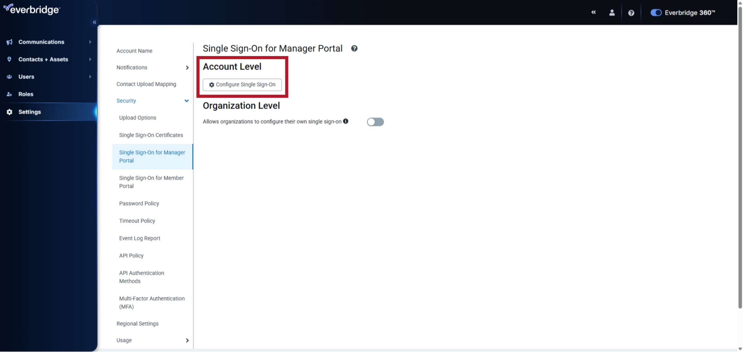 Configure Single Sign-On