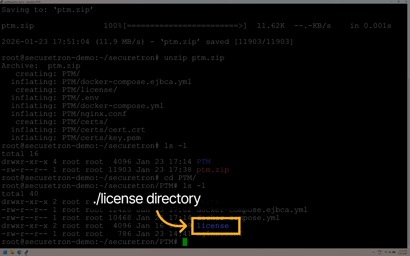 License Directory