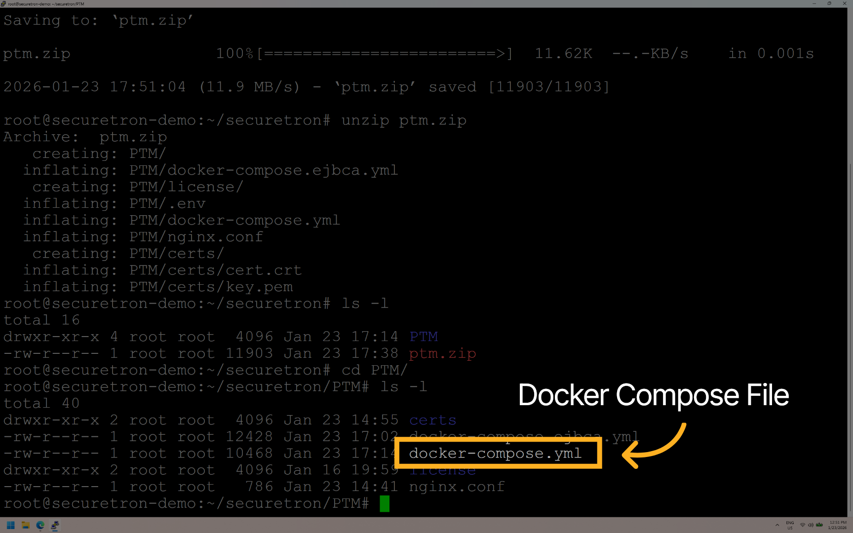 Docker-Compose File