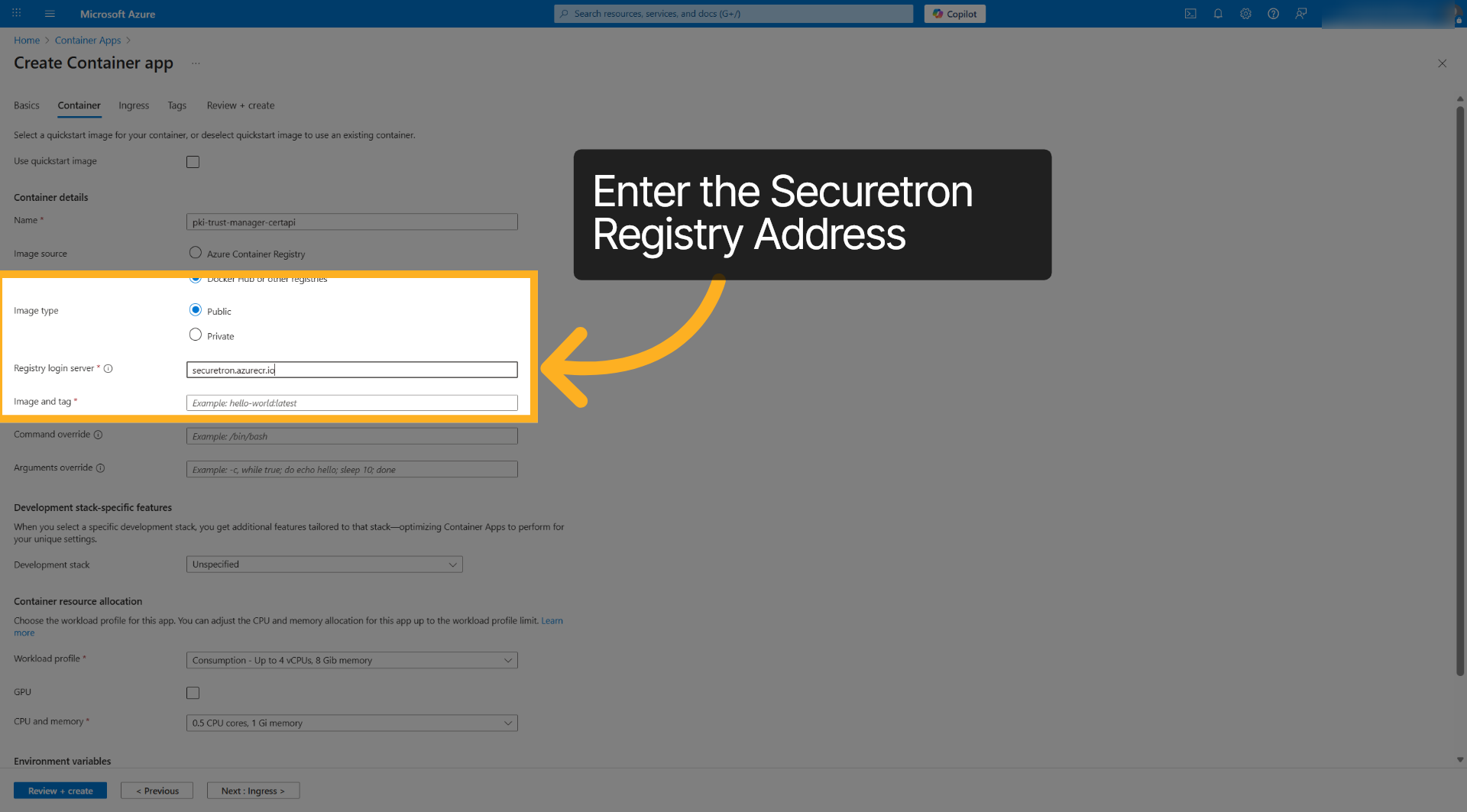 Registry Login Server