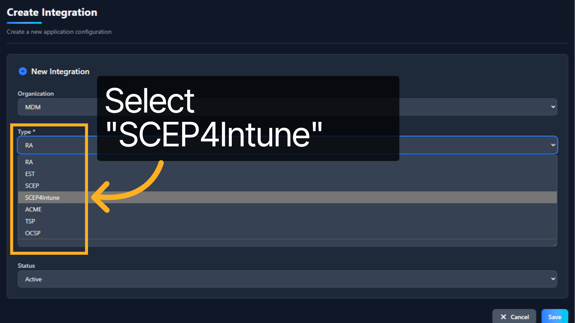 New 'SCEP4Intune' Integration