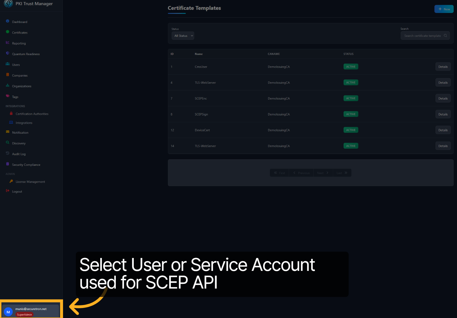 SCEP Challenge Password