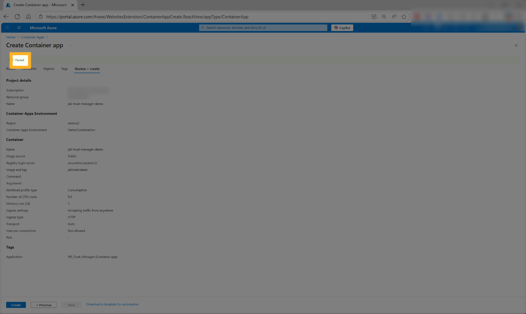 Verify Validation Status