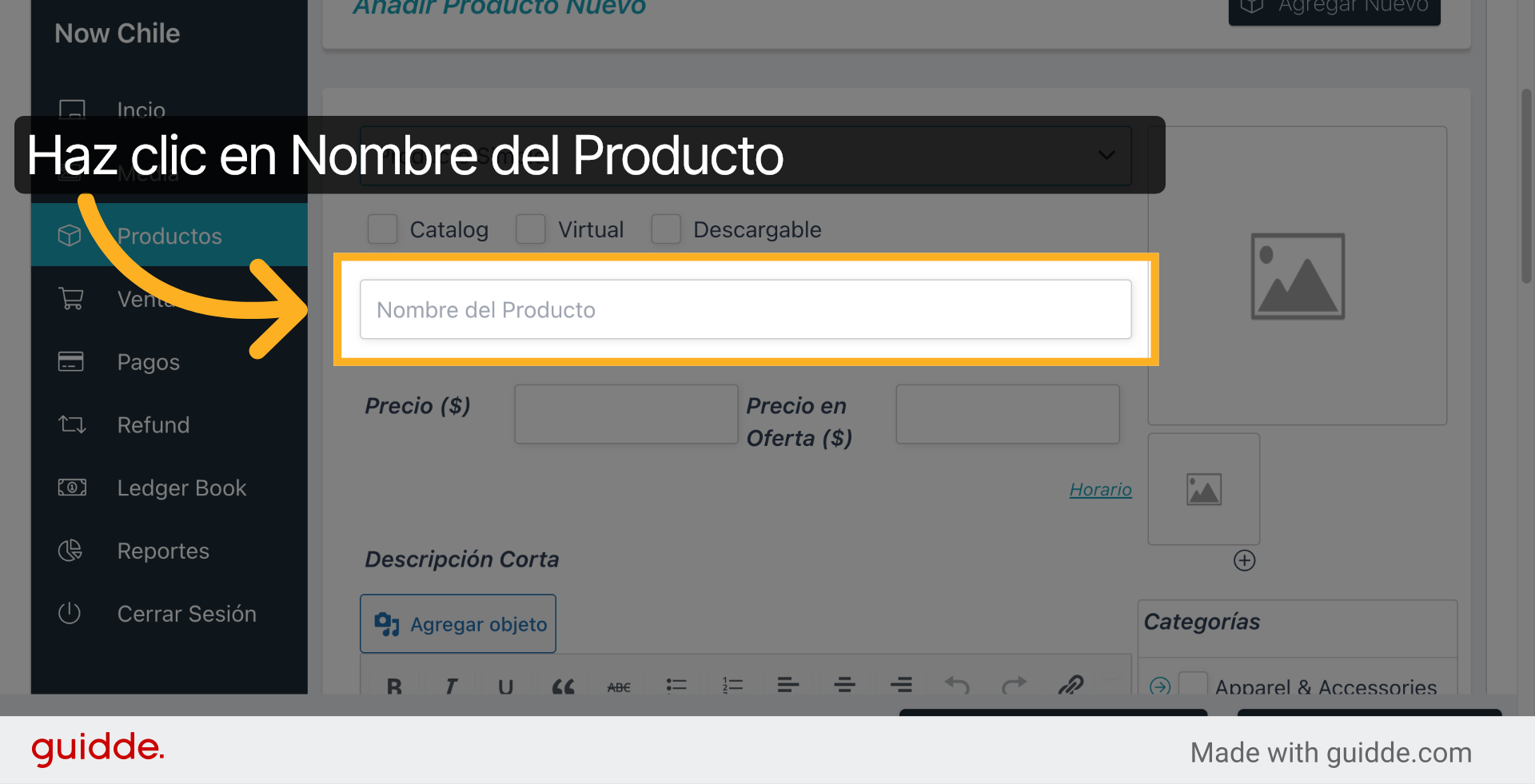 Ingresa Nombre Del Producto