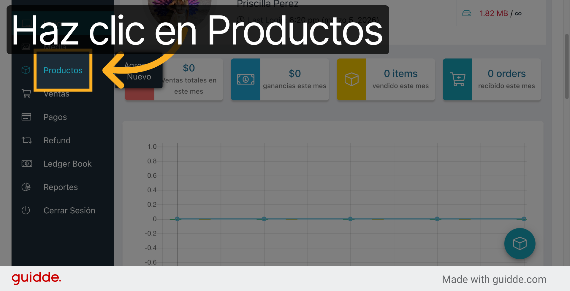 Accede A La Sección Productos