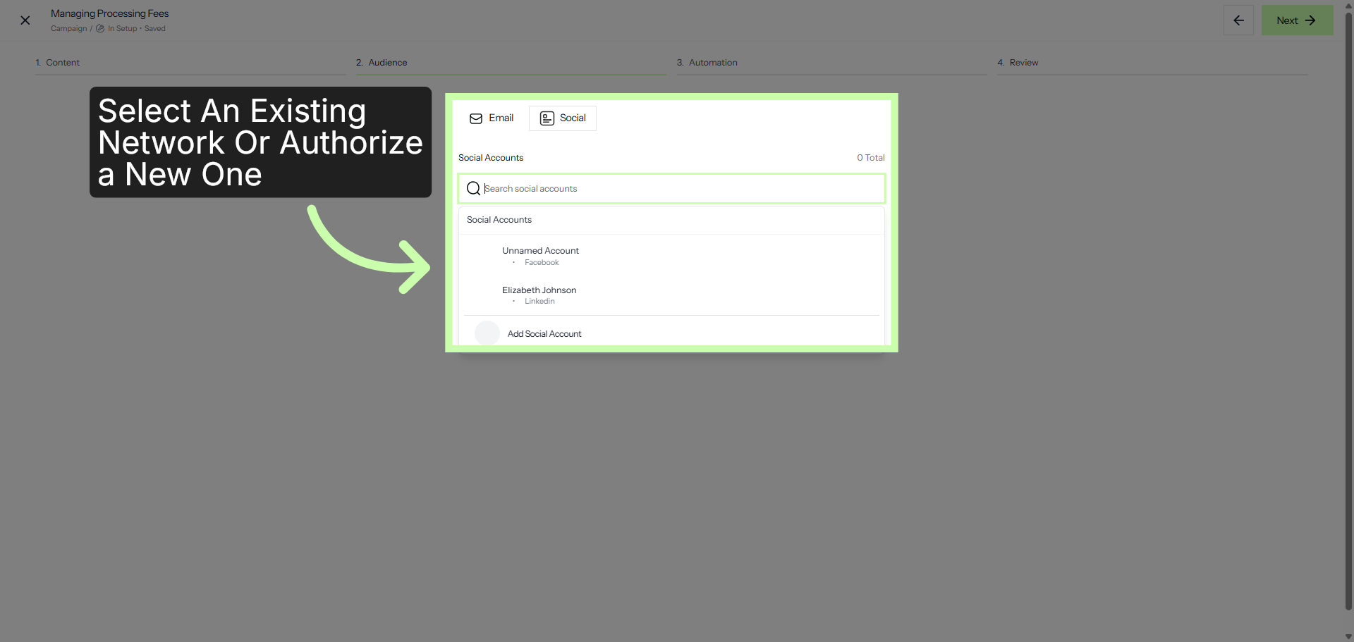 Select Social Media Accounts