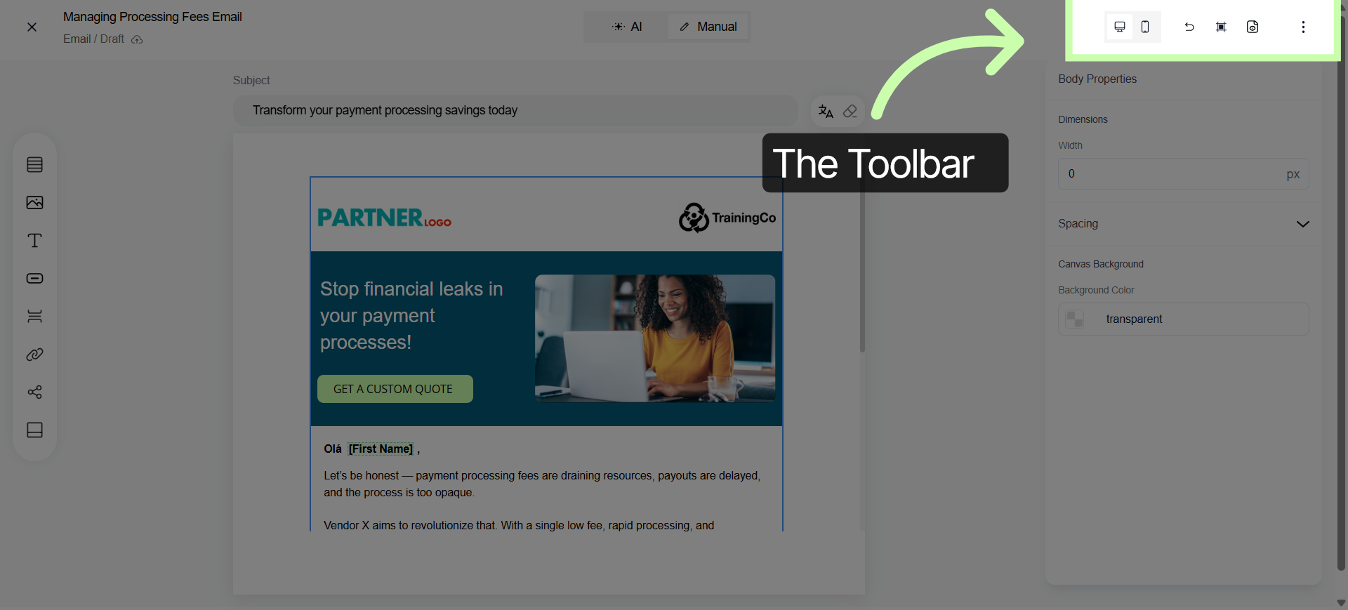 Toolbar