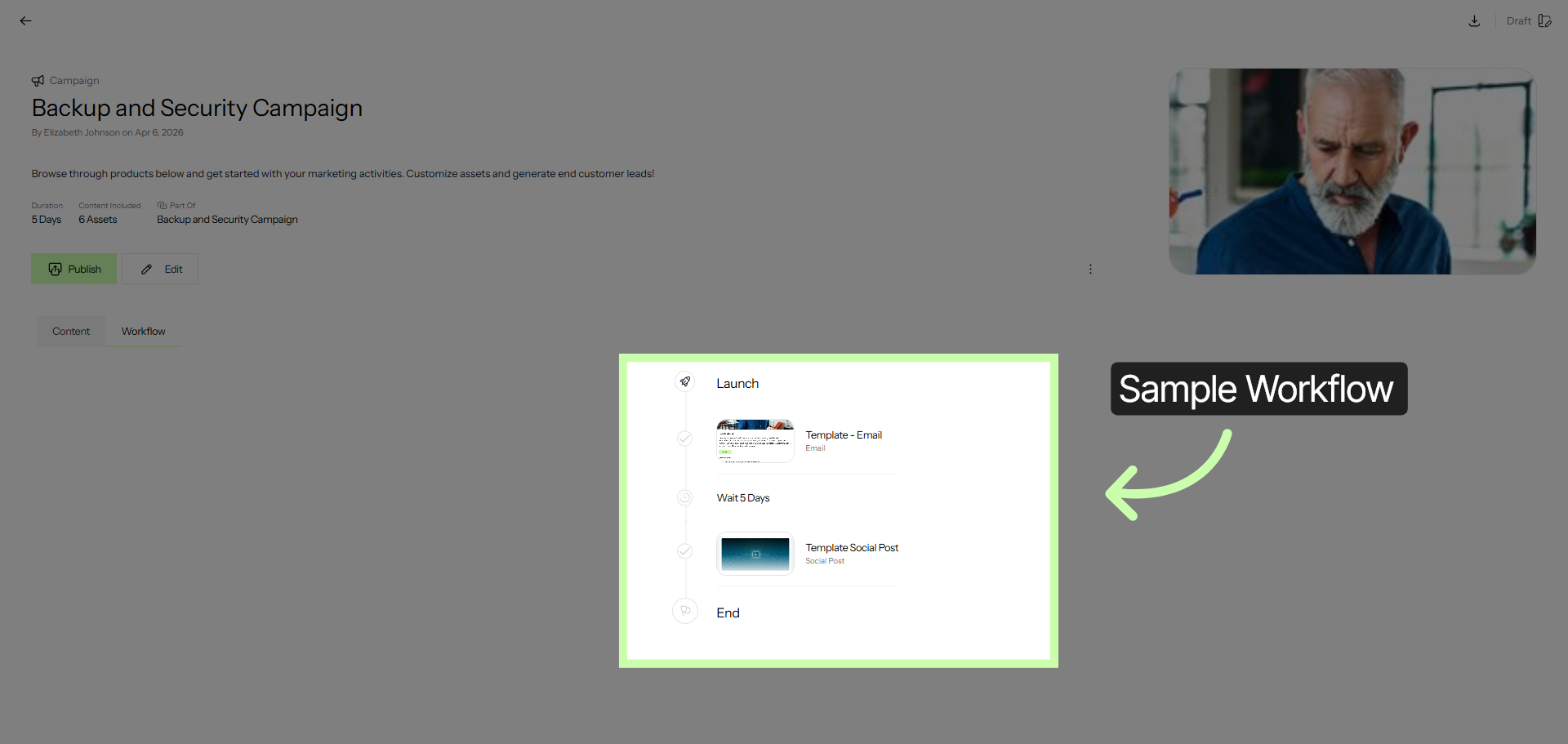 Navigate To Content Section