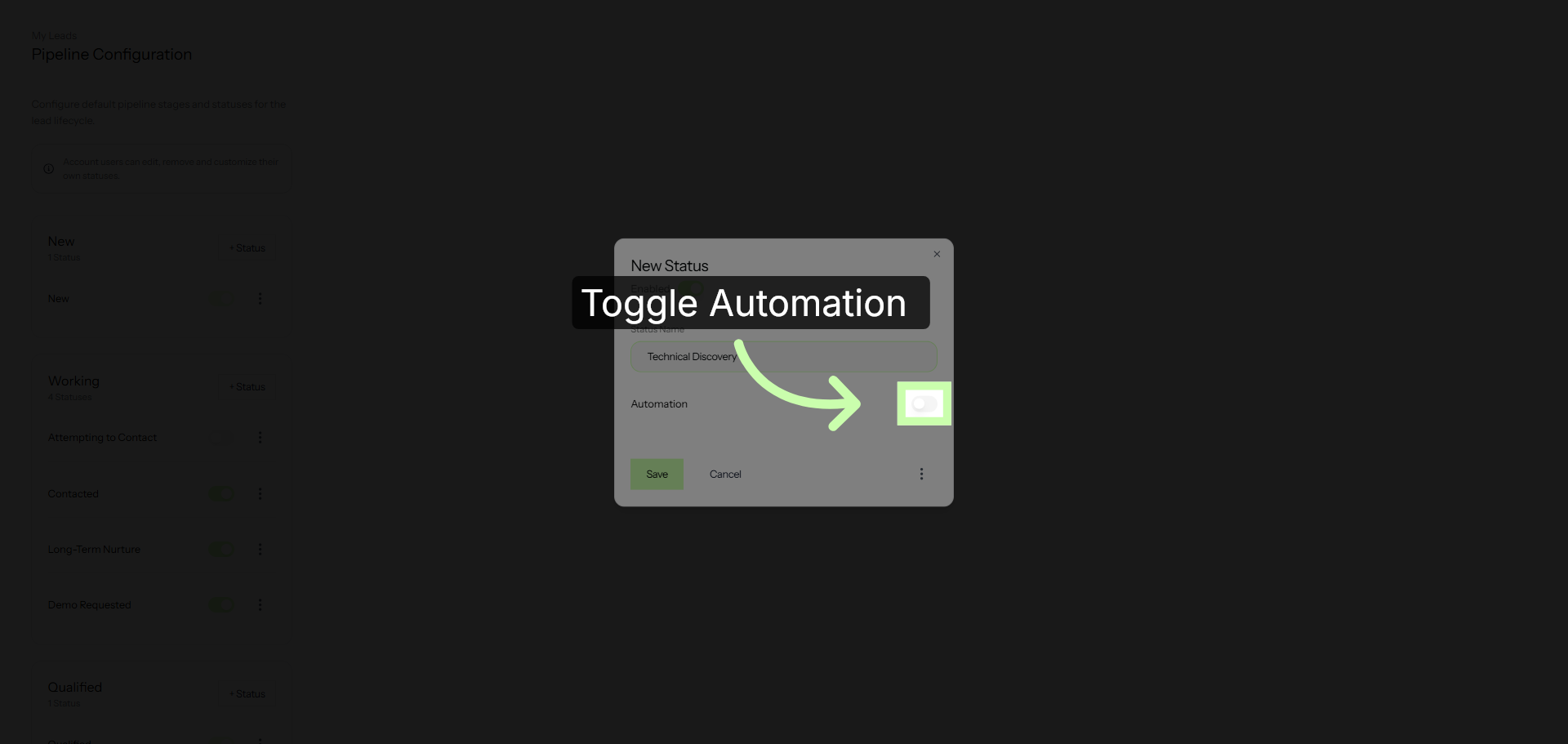 Set Automation