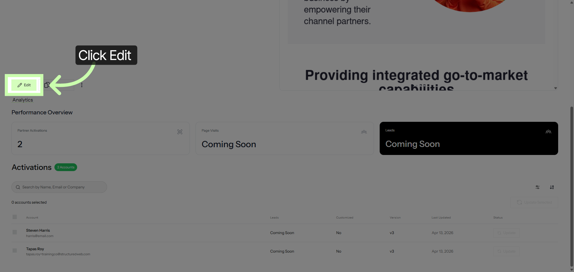 Edit Web Syndication Content