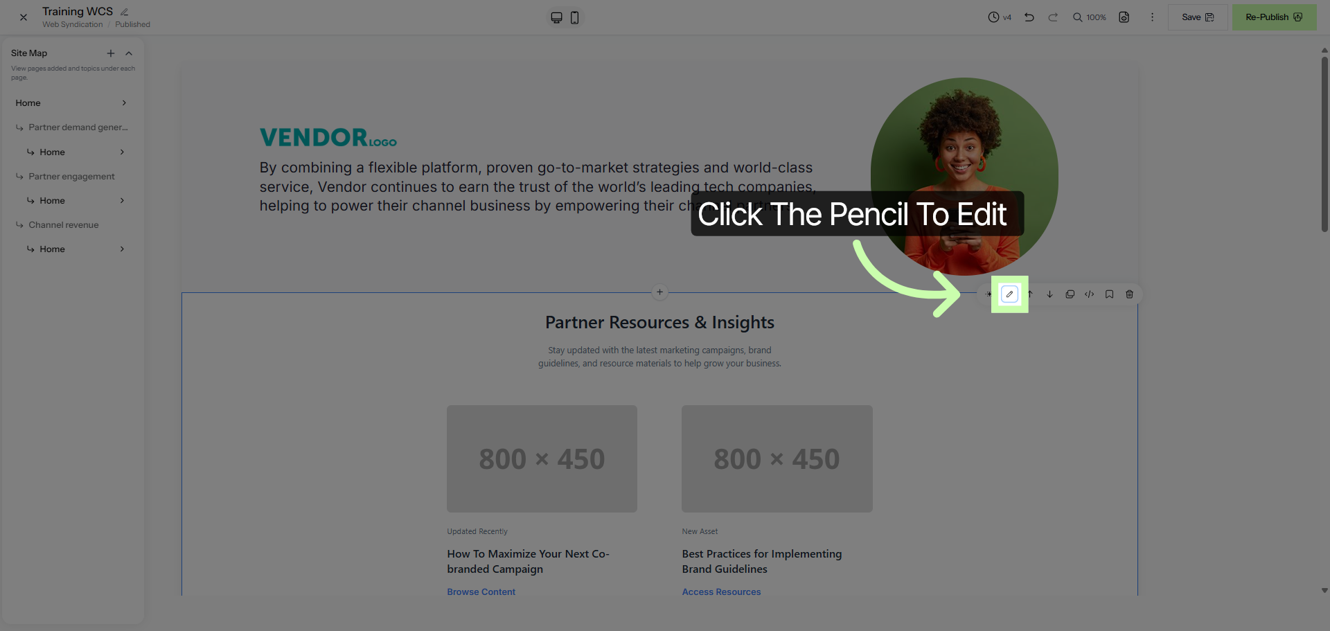 Choose Content Element