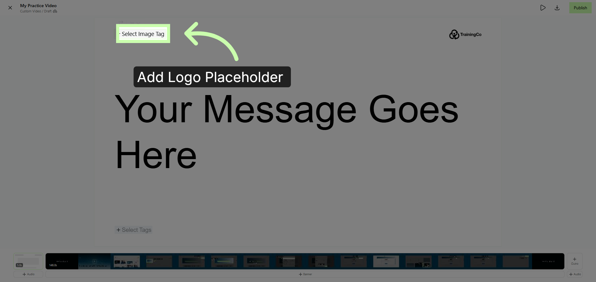 Add Logo Placeholder