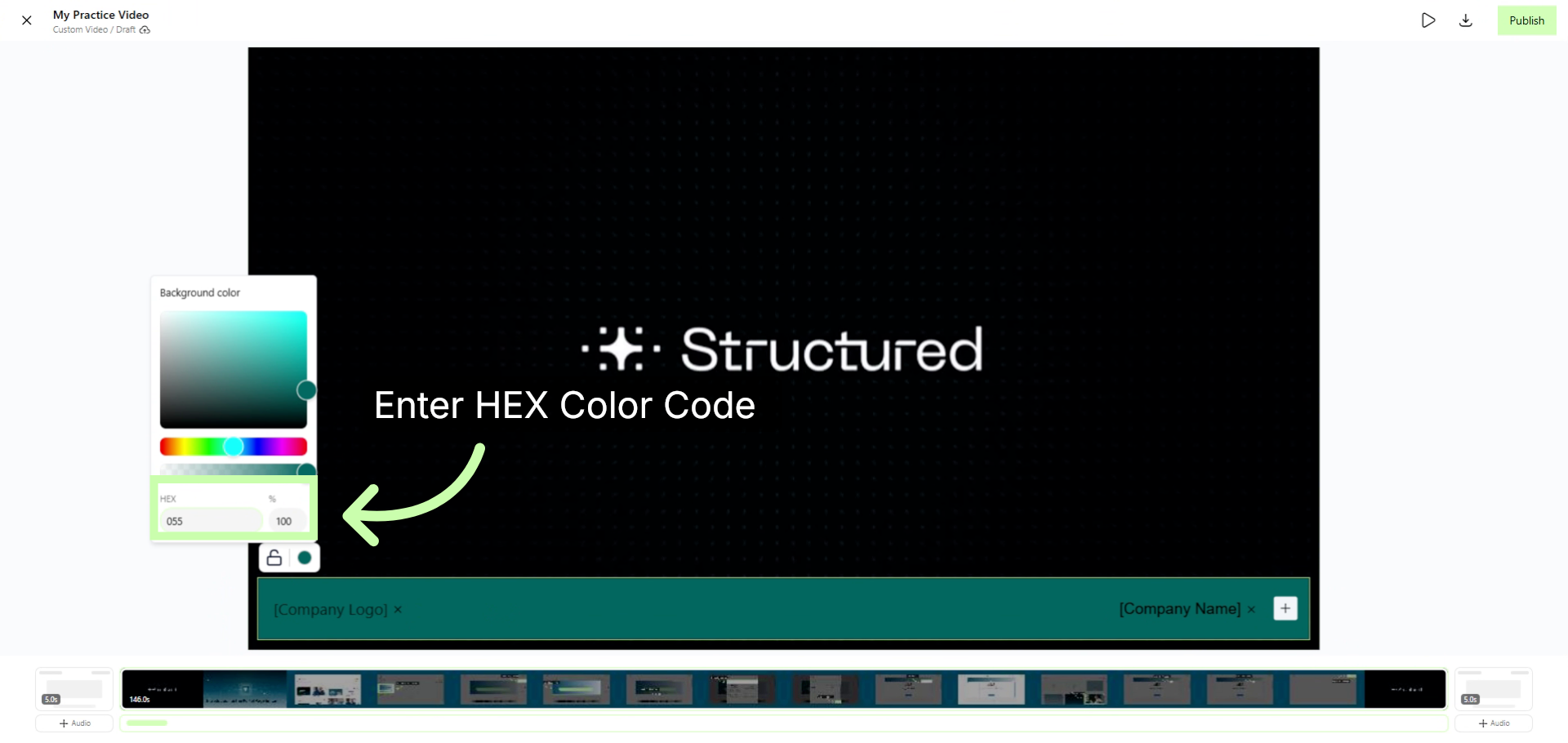 Enter Full HEX Color Code