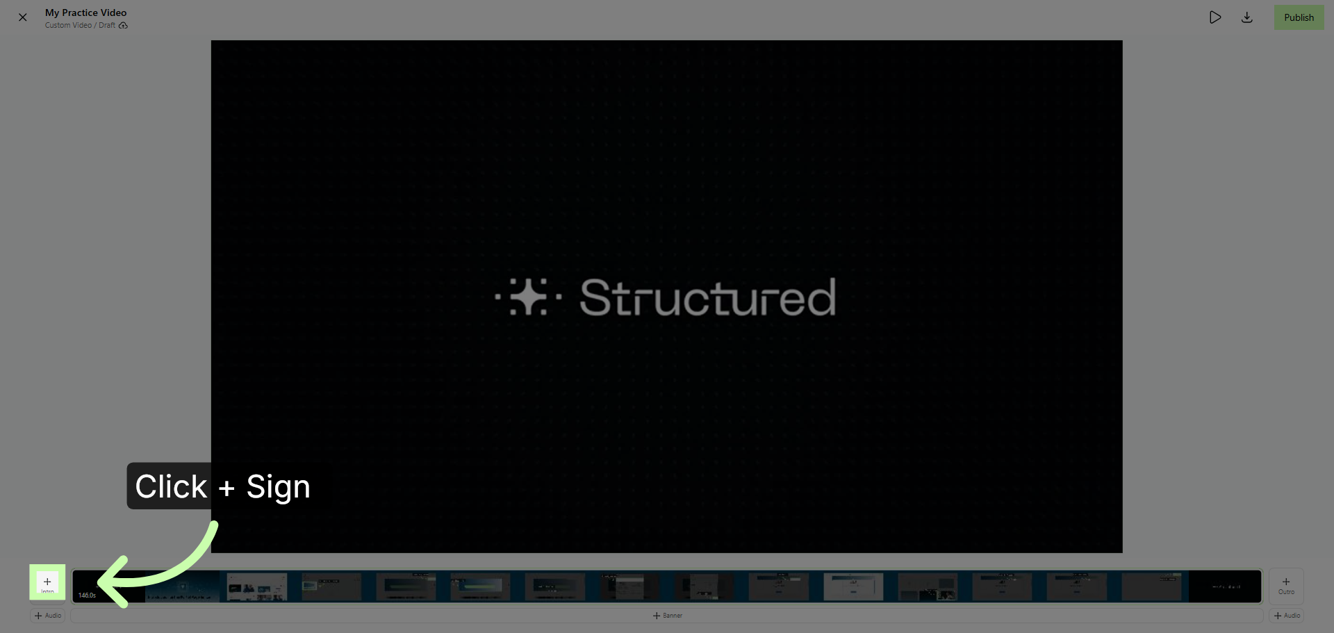 Create Video Intro