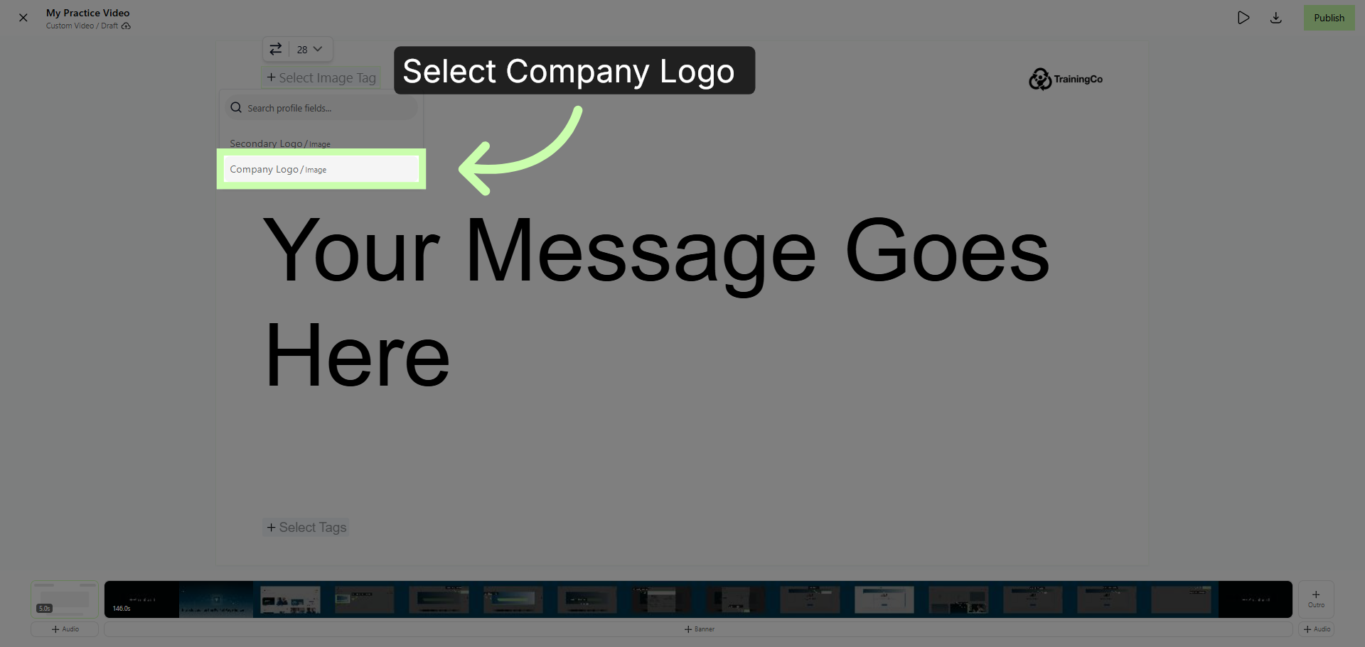 Choose Company Logo/Image