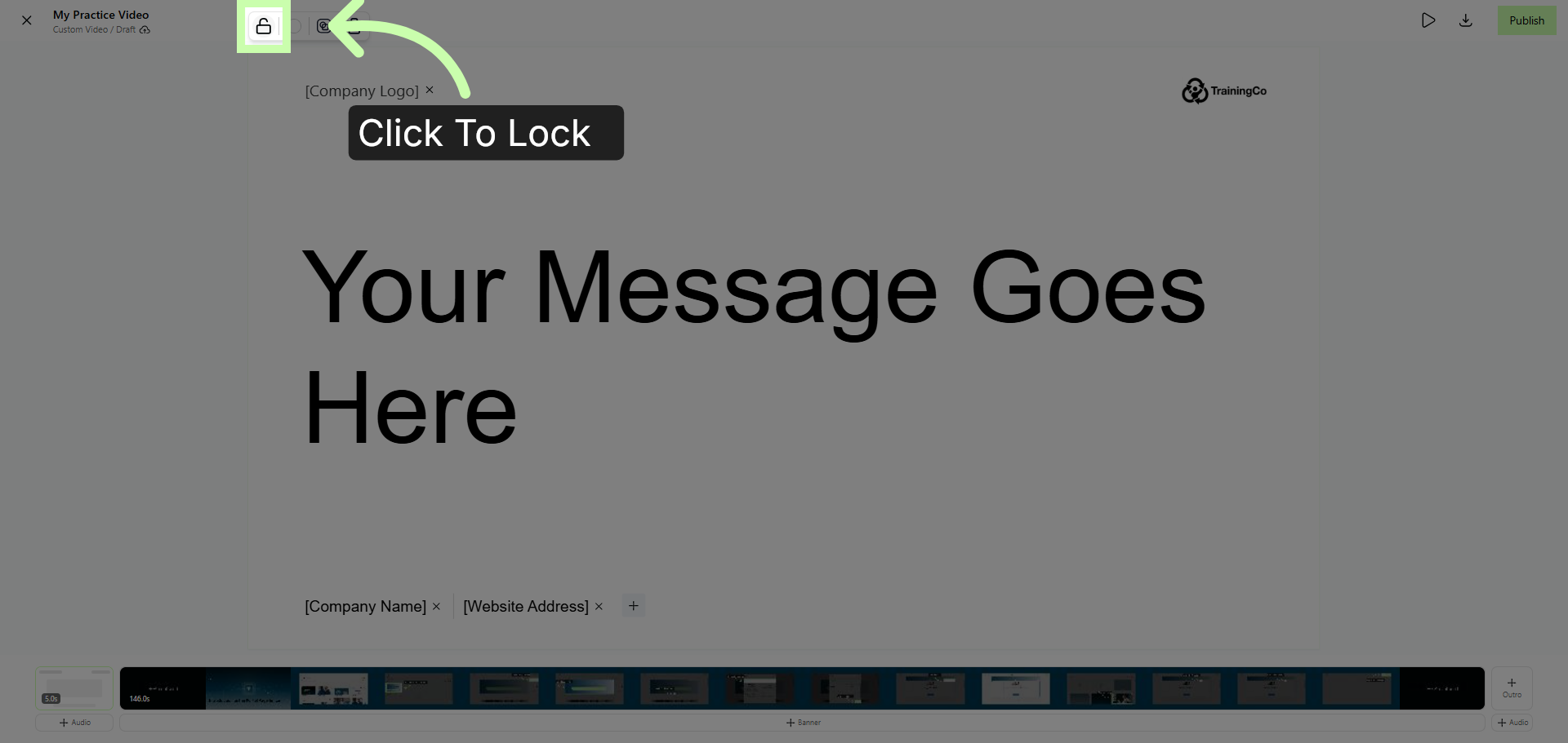 Lock Canvas Position