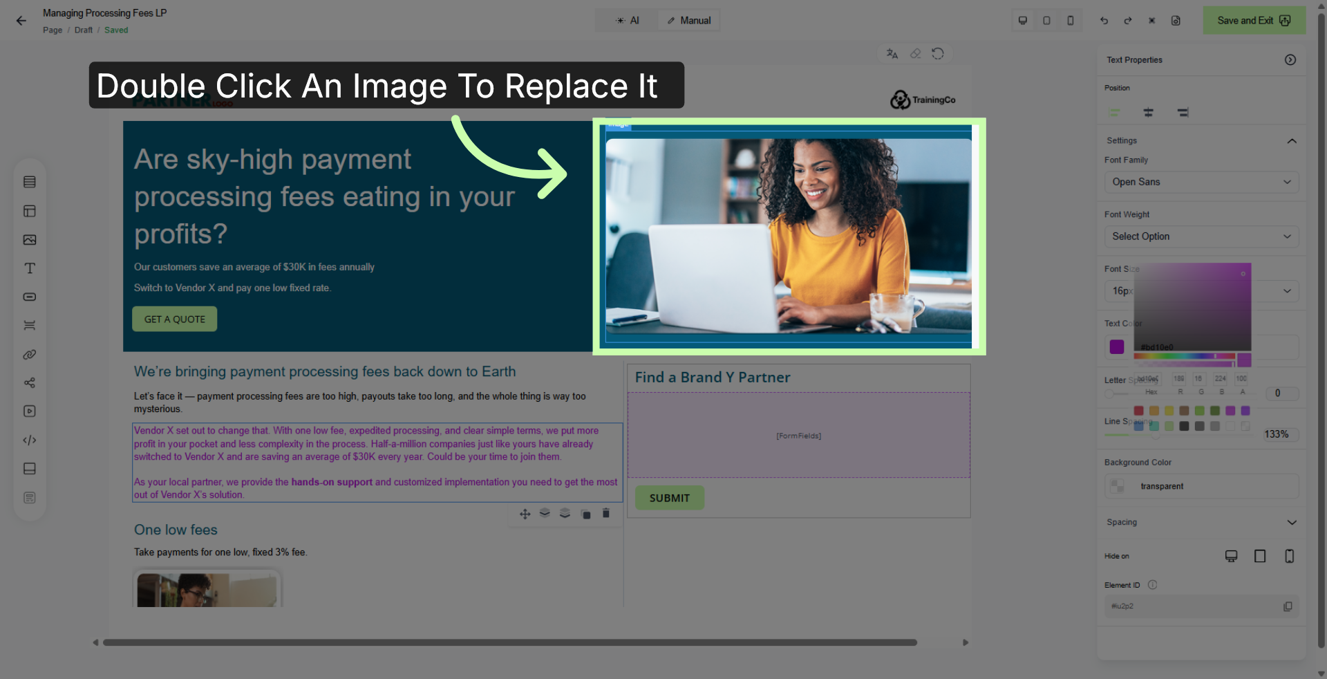 Click an Image 