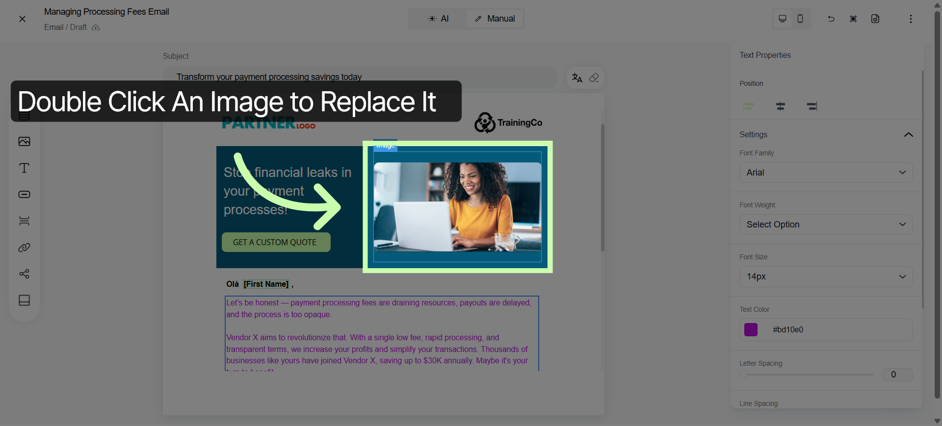 Replace an Image