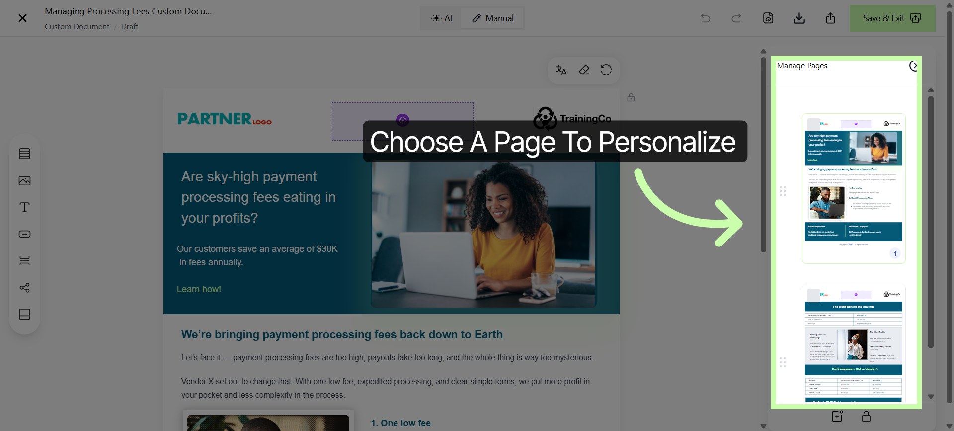 Choose Page