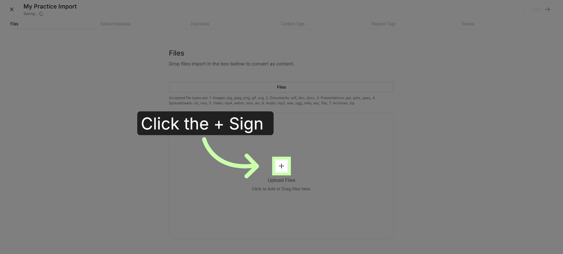 Open File Selection Dialog