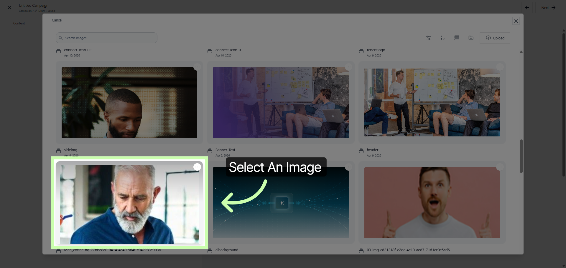 Select New Cover Media