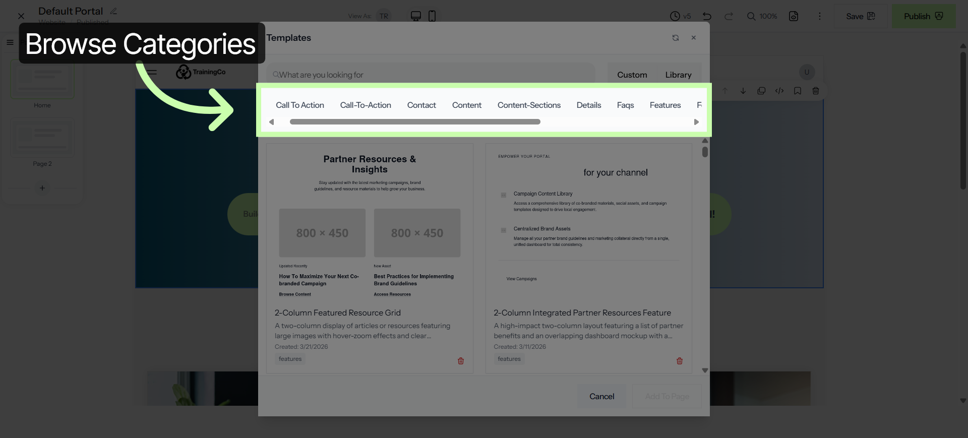 View All Content Categories