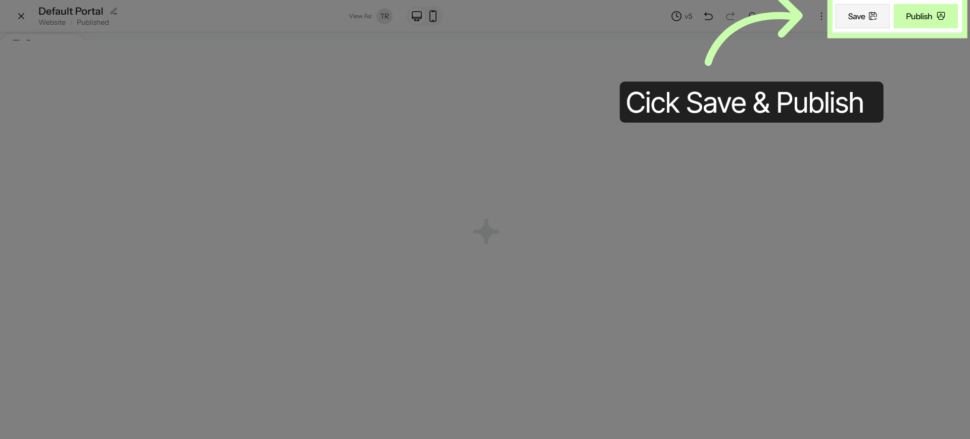 Save Portal Page