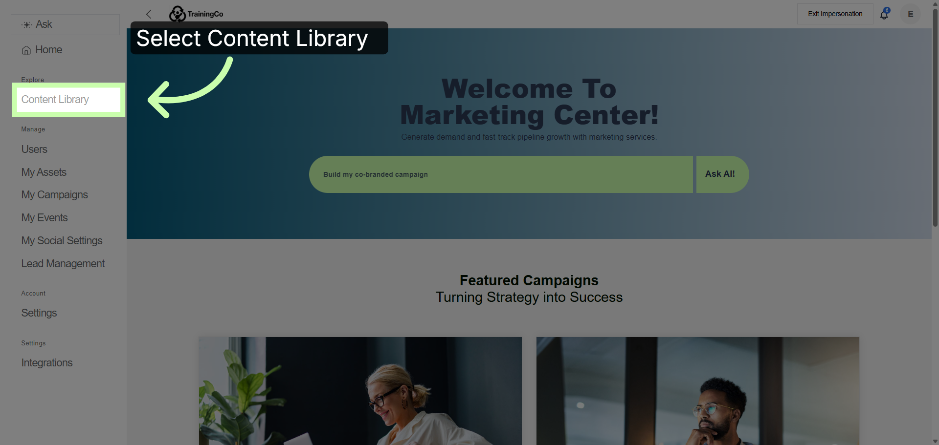 Open Content Library