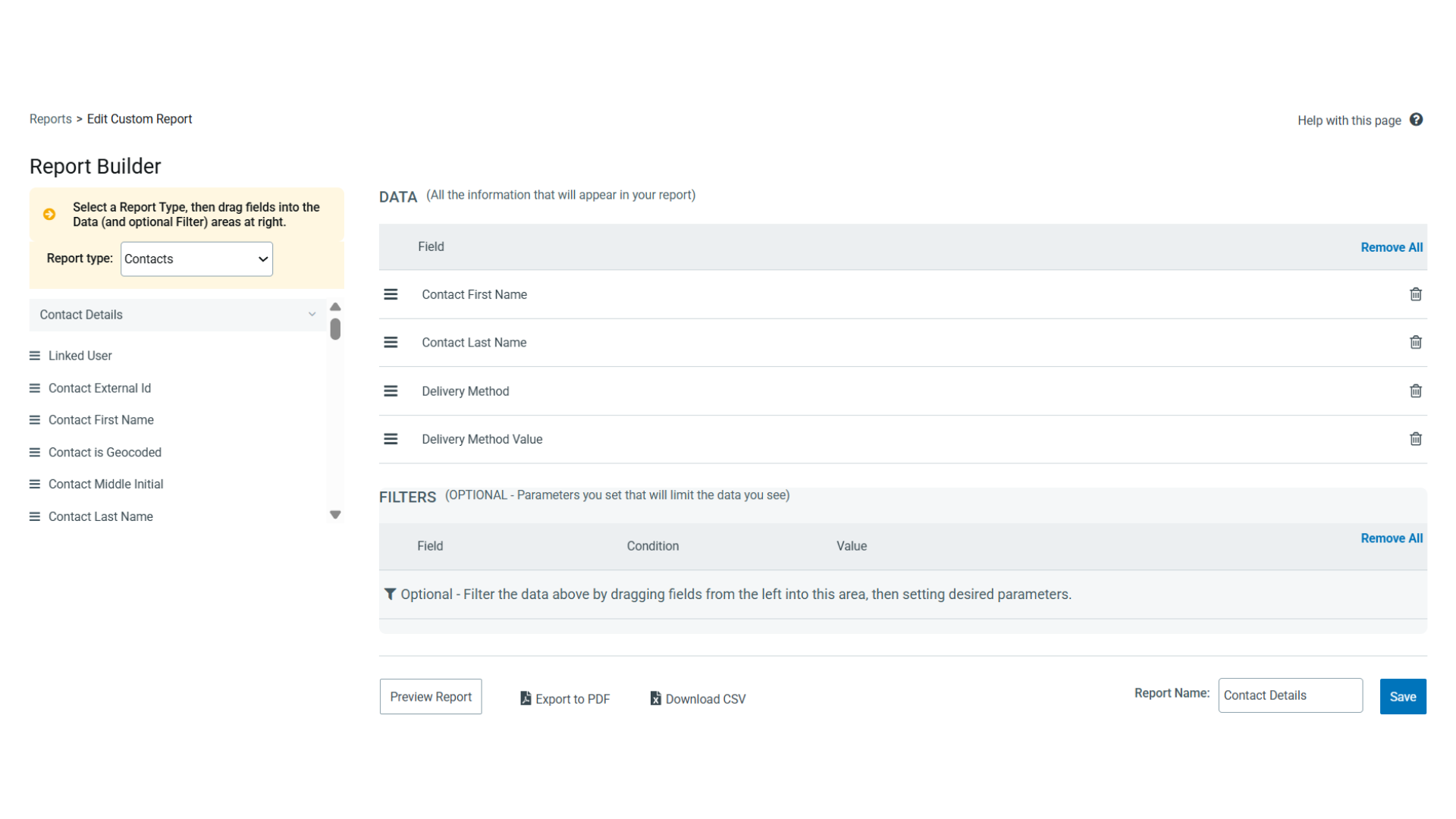 Report Builder