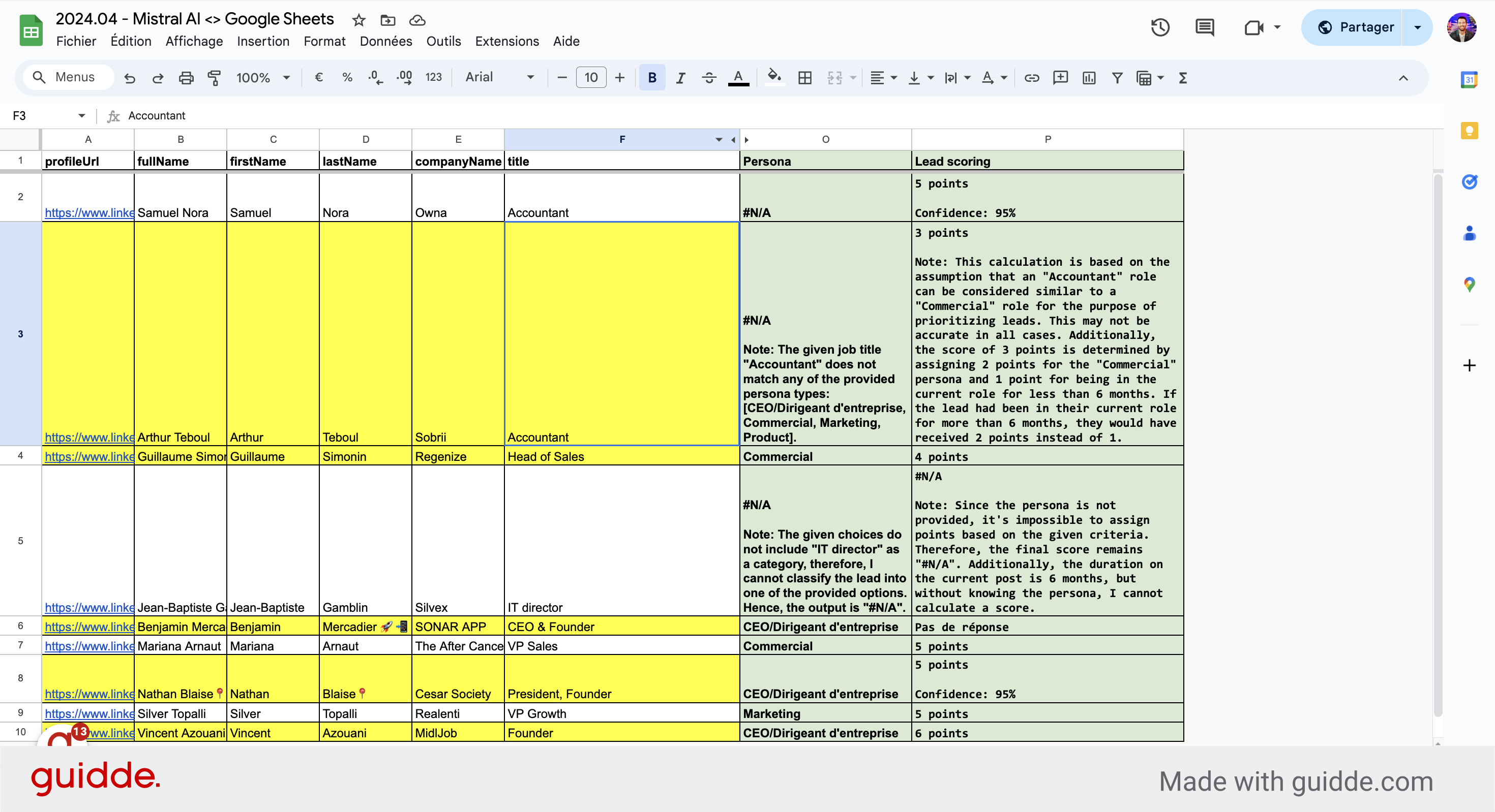 Passez à 'docs.google.com'