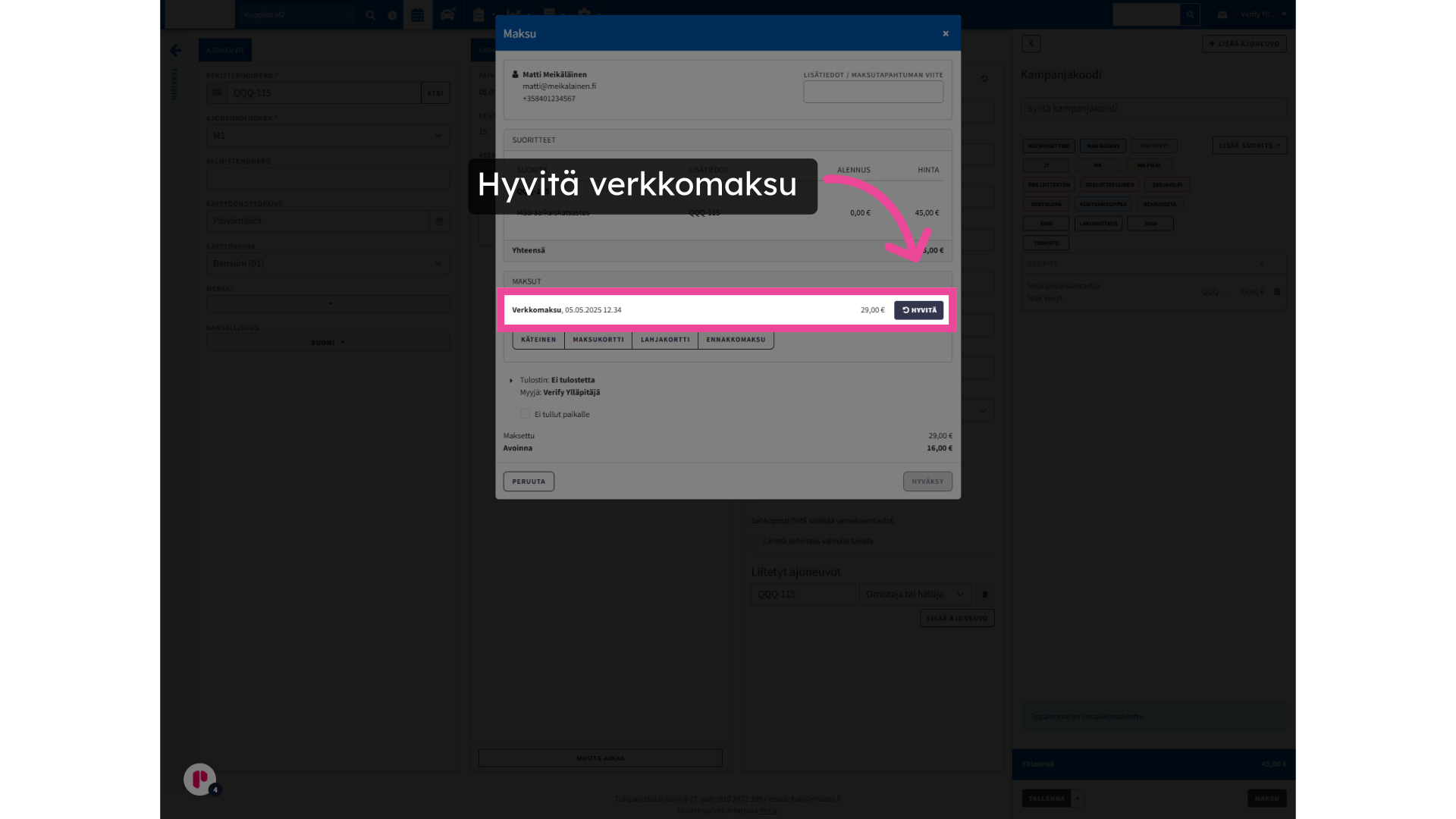 Hyvitä verkkomaksu