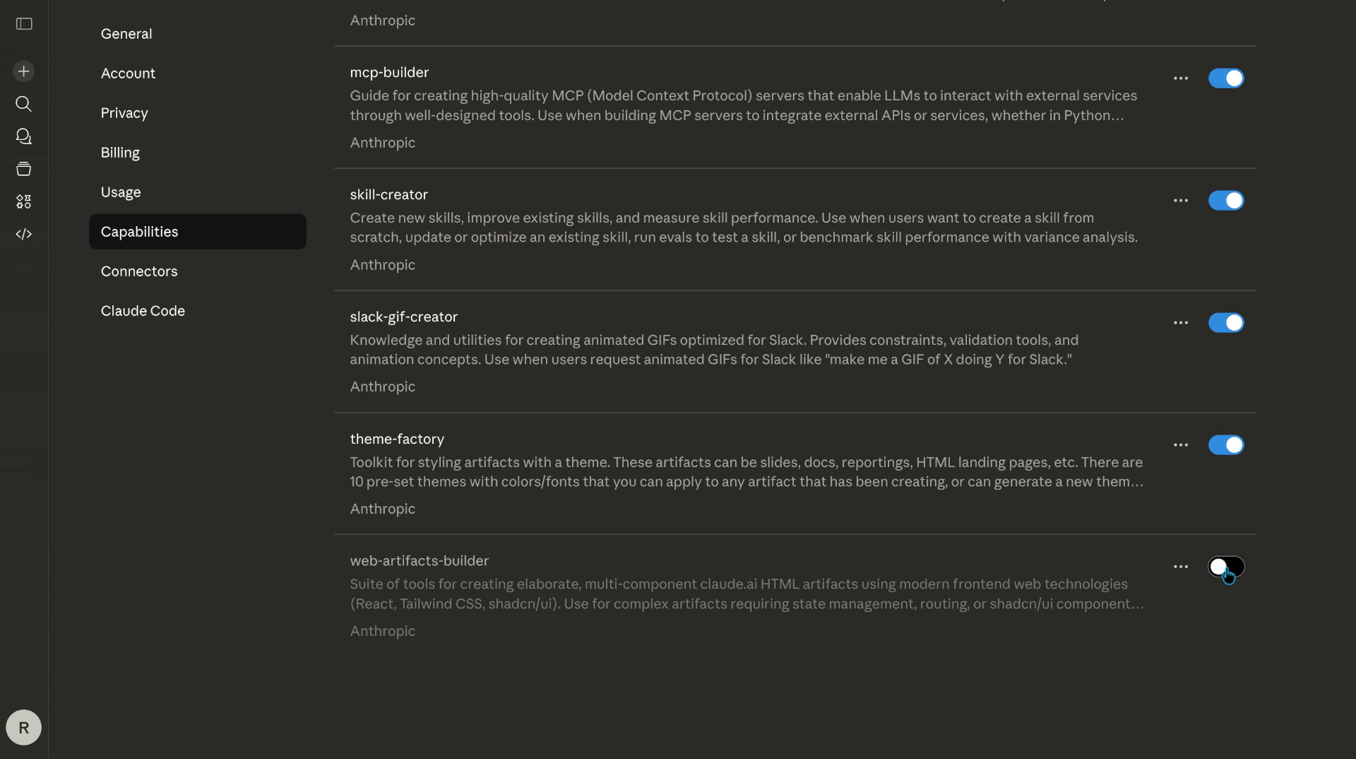 Activate Skill Feature