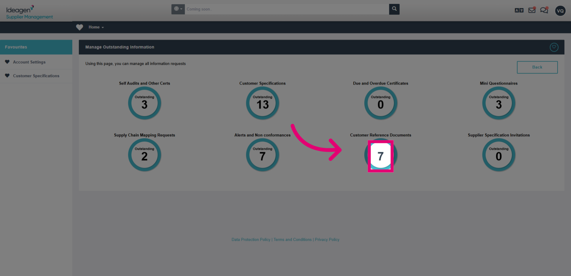 Select Customer reference documents