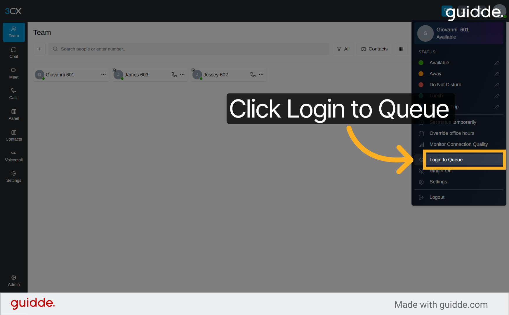 Log In to Queue