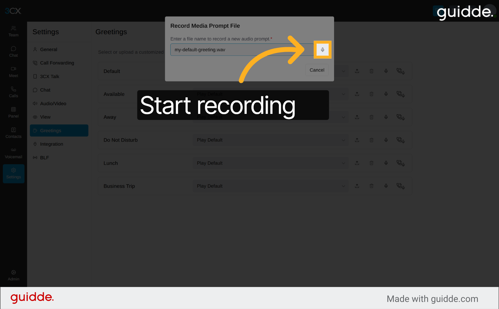 Confirm File Name Entry