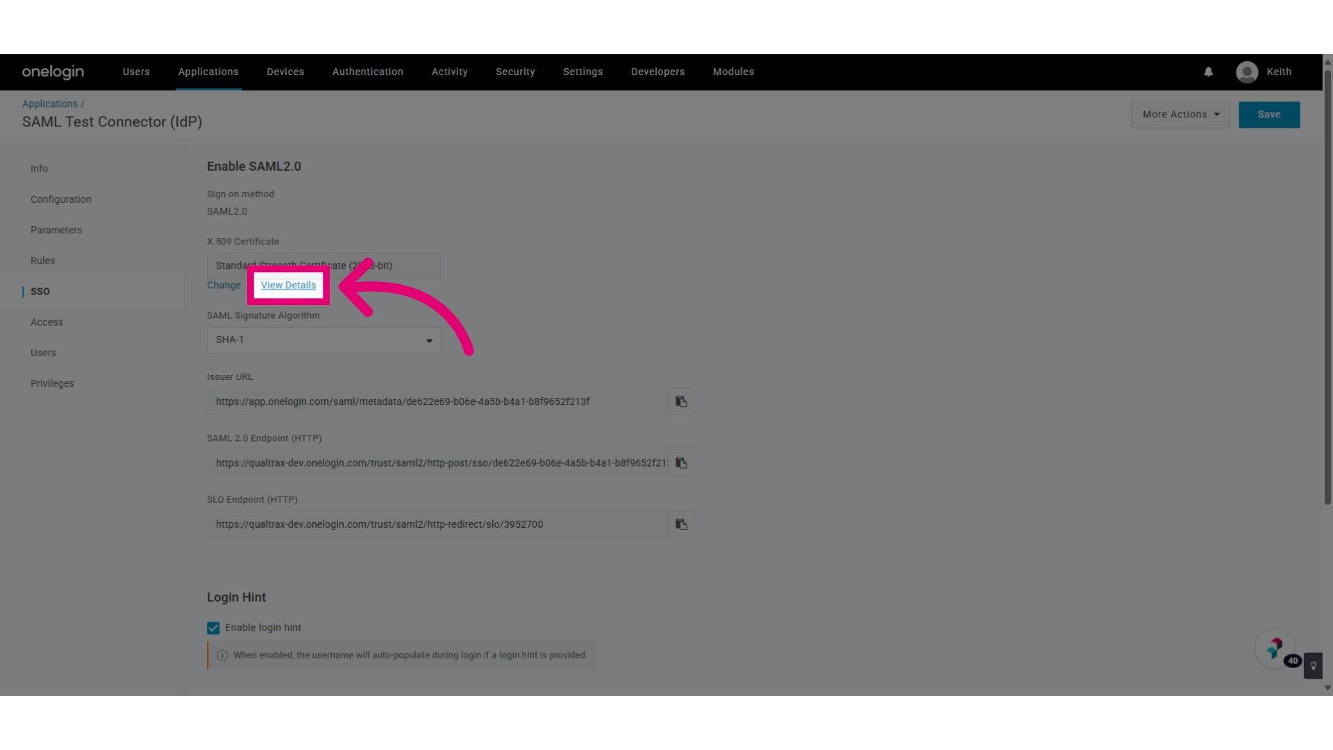 Click 'View Details'