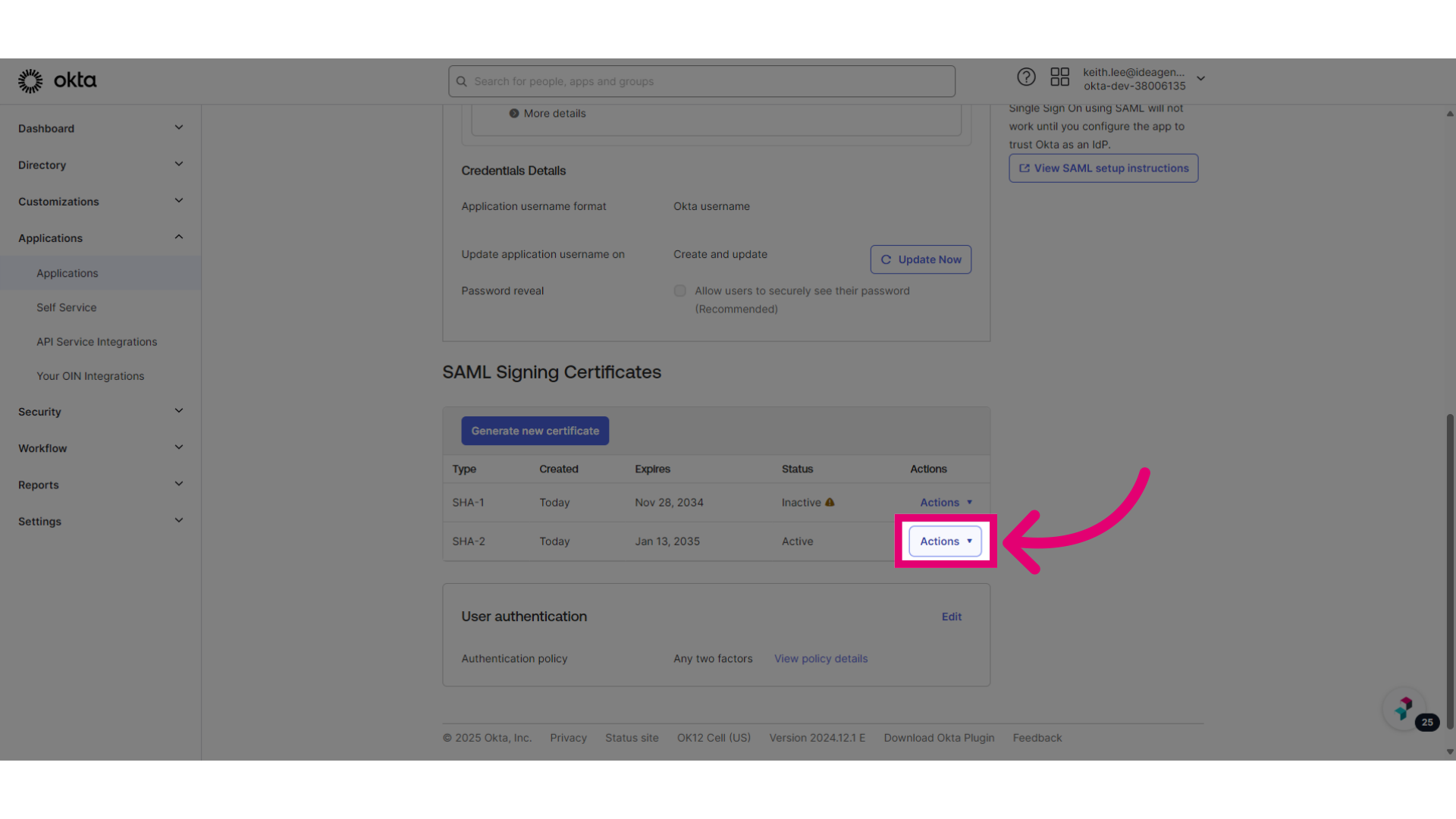 Open Actions