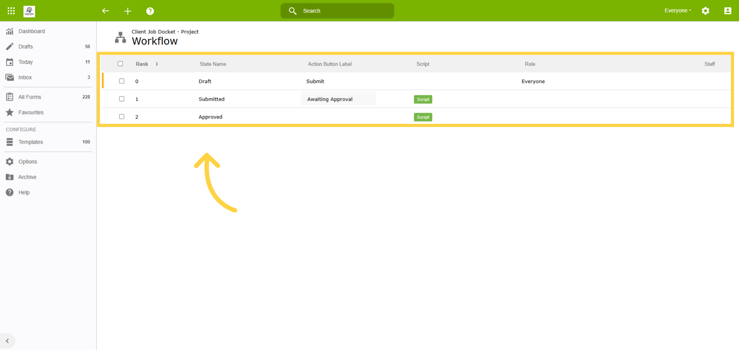 Approval Workflow