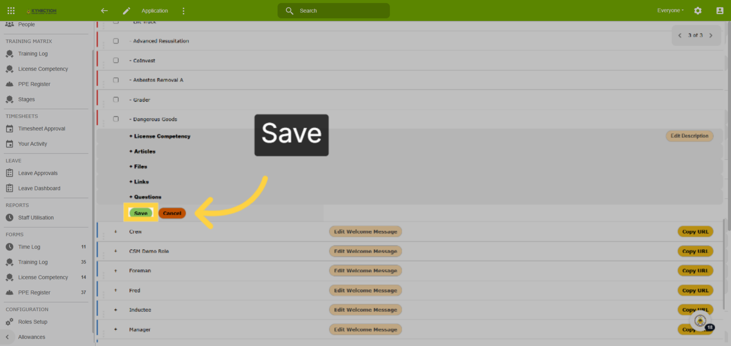 Save