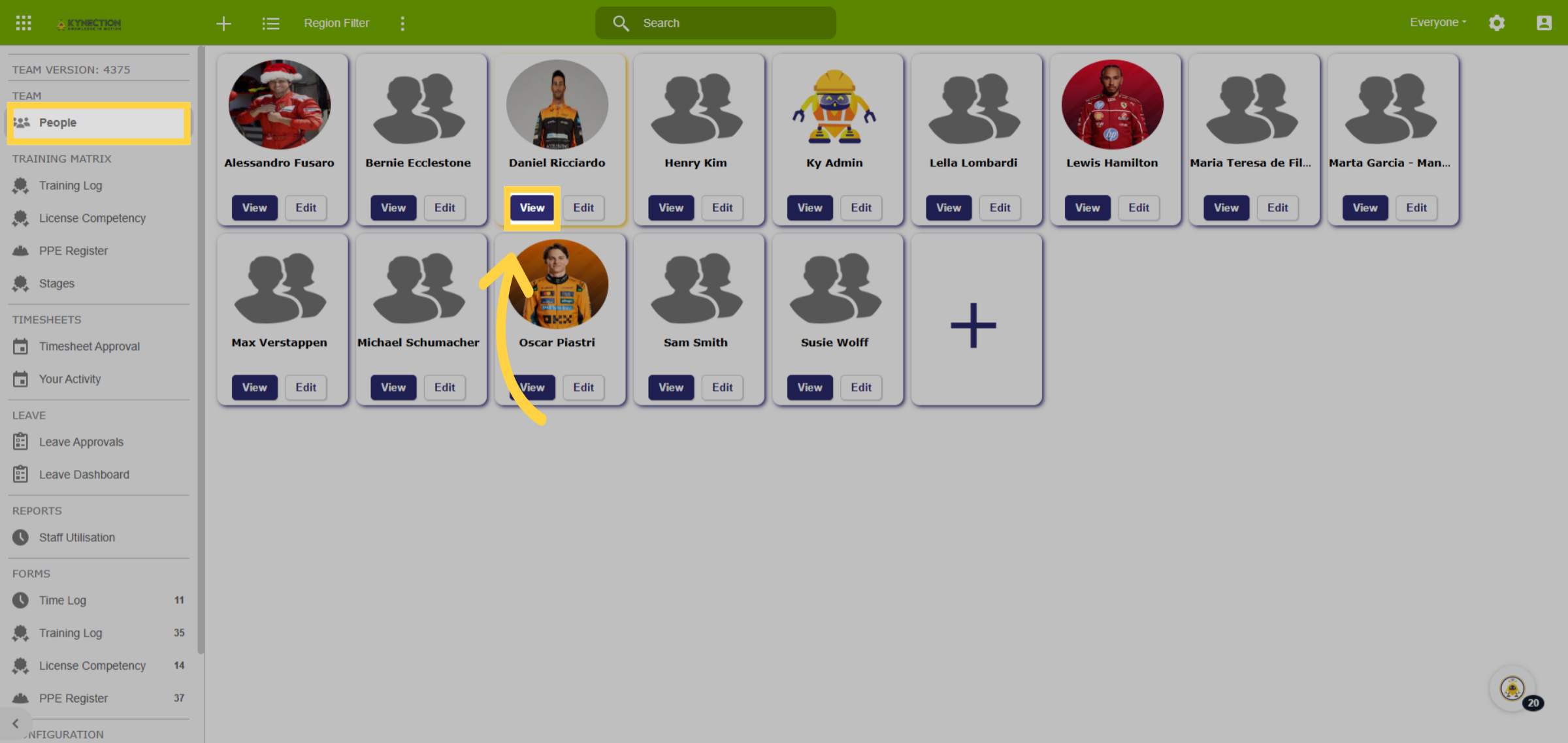 People Overview