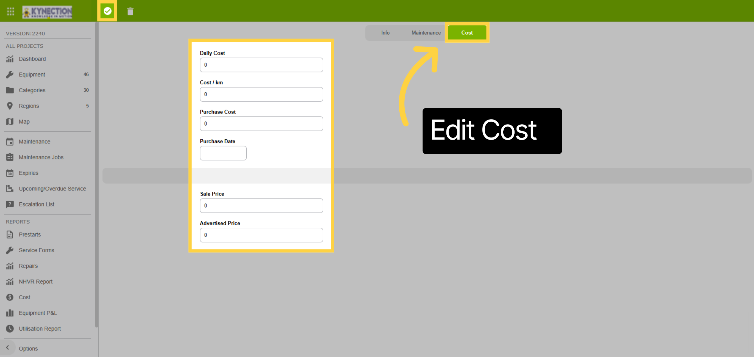 Edit Cost