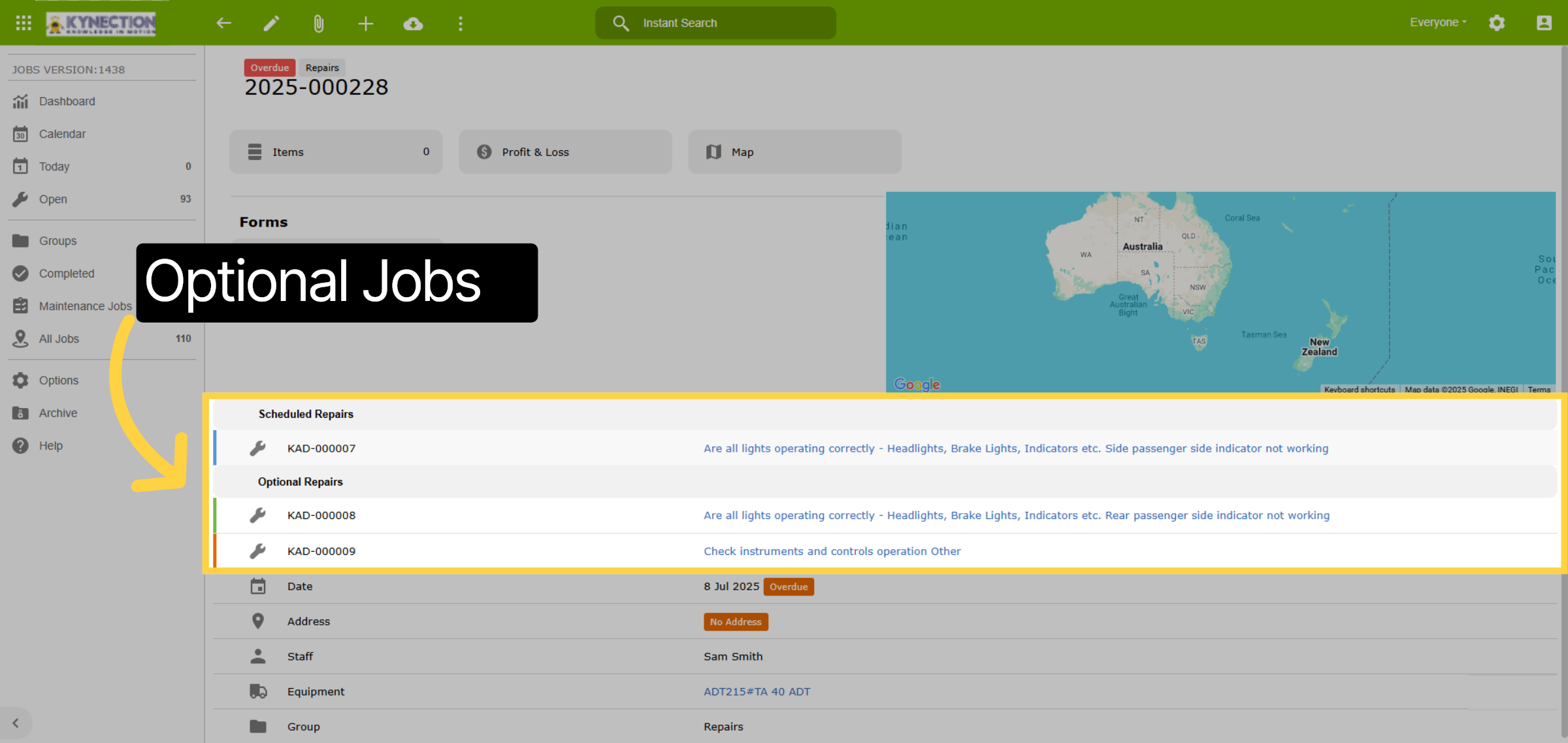 Optional Jobs