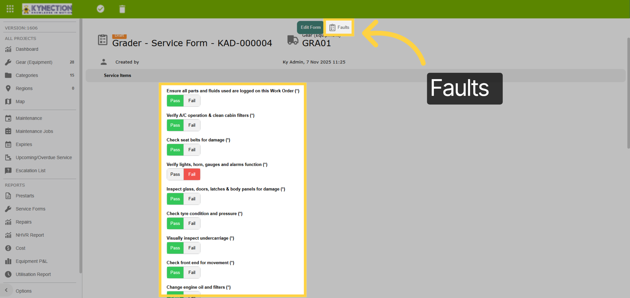 Faults