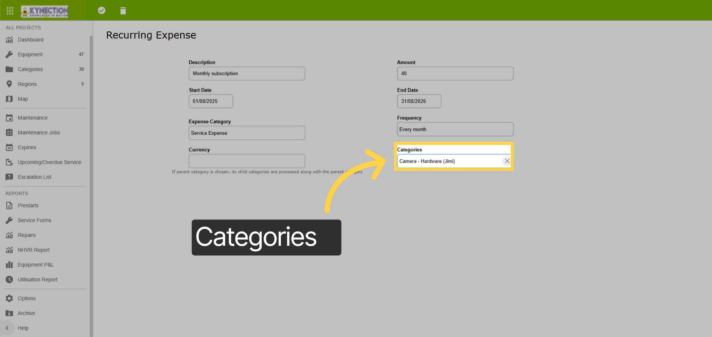 Categories