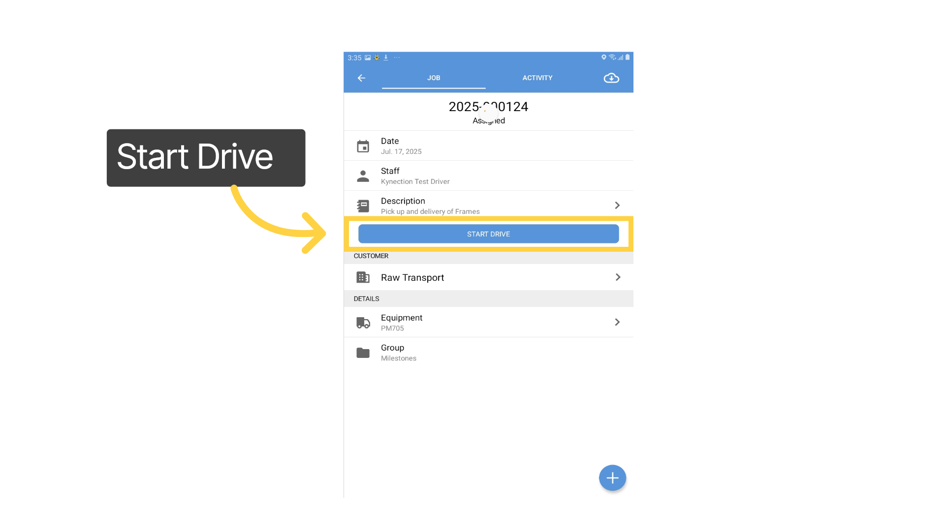Start Drive